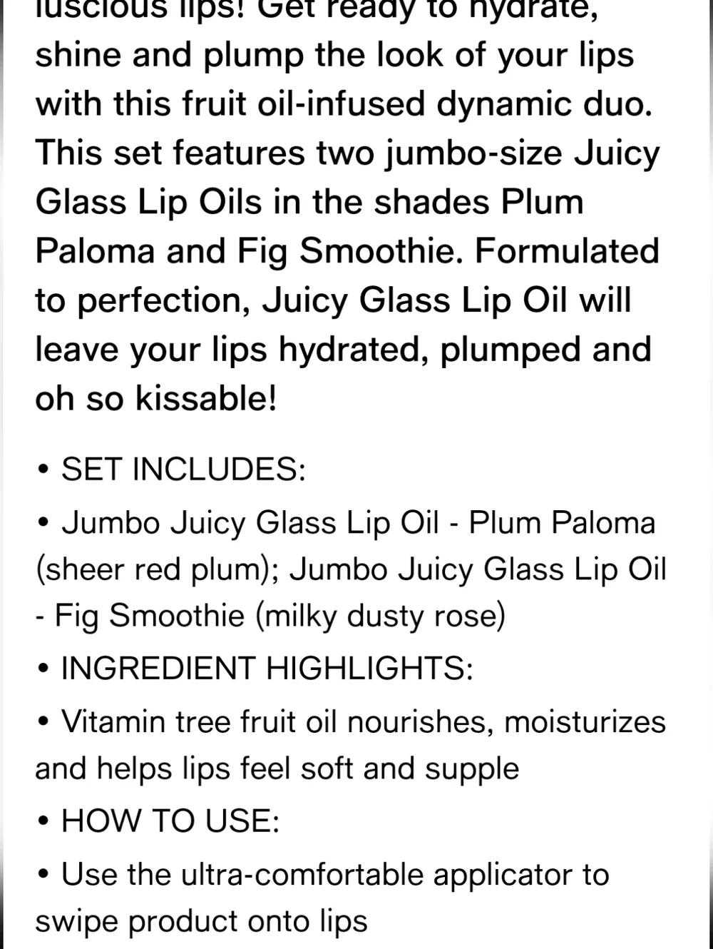 Kaja Extra Juicy Glass Lip Oil Duo